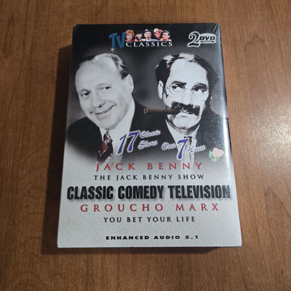 NWT Platinum DVD Set Jack Benny Classic Comedy TV Classics Groucho‎ Marx Sealed